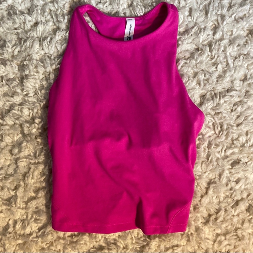 All in Motion Pink Tank (S)